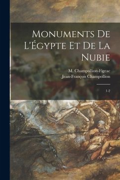 Cover Monuments de l'Égypte et de la Nubie