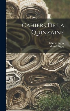 Cahiers De La Quinzaine Cover Cahiers De La Quinzaine