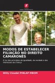 MODOS DE ESTABELECER FILIAÇÃO NO DIREITO CAMARONÊS