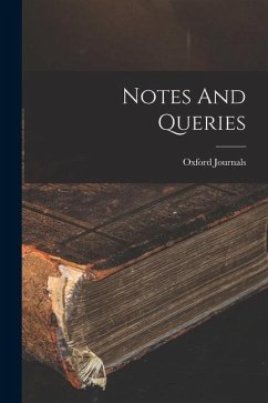 Notes And Queries - (Firm), Oxford Journals