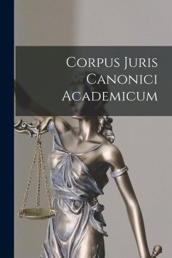 Cover Corpus Juris Canonici Academicum