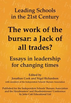 Cover The Work of the Bursar: A Jack of All Trades?: Essays in Leadership for Changing Times (eBook, ePUB)