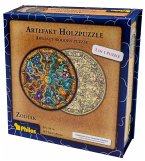 Philos 9026 - Artefakt Holzpuzzle 2in1 Zodiak, 161 Teile
