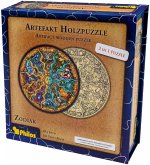 Philos 9026 - Artefakt Holzpuzzle 2in1 Zodiak, 161 Teile