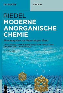Riedel Moderne Anorganische Chemie - Janiak, Christoph;Gudat, Dietrich;Schulzke, Carola;Meyer, Hans-Jürgen