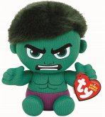 Hulk 15cm, Material: 100% Polyester geprüft nach EN-71. Farbe: mehrfarbig