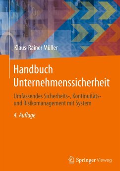 Handbuch Unternehmenssicherheit - Müller, Klaus-Rainer