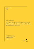 Entwicklung eines Verkehrssicherheitsprogramms für Radfahrende zwischen 11 und 14 Jahren mit dem Fokus auf metakognitiven Fähigkeiten