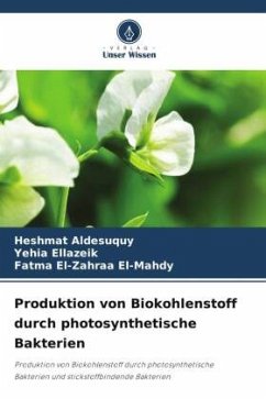 Produktion von Biokohlenstoff durch photosynthetische Bakterien - Aldesuquy, Heshmat;Ellazeik, Yehia;El-Mahdy, Fatma El-Zahraa