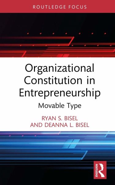 Organizational Constitution in Entrepreneurship (eBook, ePUB) Organizational Constitution in Entrepreneurship (eBook, ePUB)
