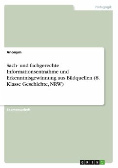 Sach- und fachgerechte Informationsentnahme und Erkenntnisgewinnung aus Bildquellen (8. Klasse Geschichte, NRW) - Anonymous