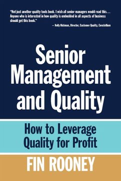 Cover Senior Management And Quality (eBook, ePUB)