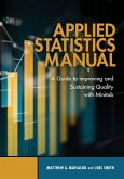 Applied Statistics Manual (eBook, ePUB)