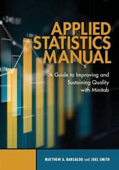 Applied Statistics Manual (eBook, ePUB) - Barsalou, Matthew A.; Smith, Joel