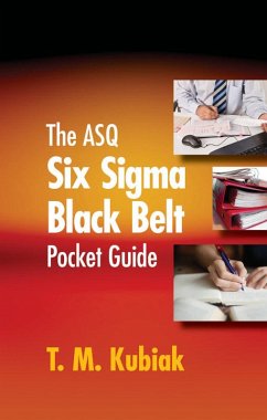 Cover The ASQ Six Sigma Black Belt Pocket Guide (eBook, ePUB)