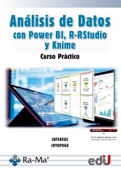 Cover Análisis de datos con power bi, r-rstudio y knime (eBook, PDF)