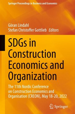 SDGs in Construction Economics and Organization