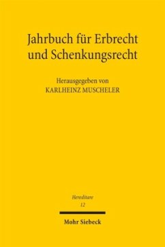 Cover Jahrbuch für Erbrecht und Schenkungsrecht