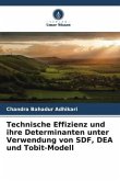 Technische Effizienz und ihre Determinanten unter Verwendung von SDF, DEA und Tobit-Modell
