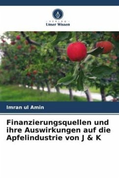 Finanzierungsquellen und ihre Auswirkungen auf die Apfelindustrie von J & K - Amin, Imran ul