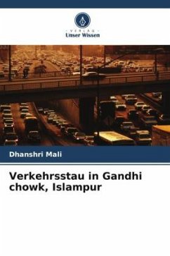 Verkehrsstau in Gandhi chowk, Islampur - Mali, Dhanshri