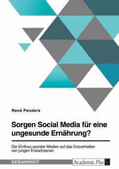 Sorgen Social Media für eine ungesunde Ernährung? Der Einfluss sozialer Medien auf das Essverhalten von jungen Erwachsenen - Penders, René