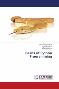 Basics of Python Programming - N., Chandiraprakash;C., Jayaprakash;D., Manikavelan