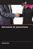 Decisione di assunzione