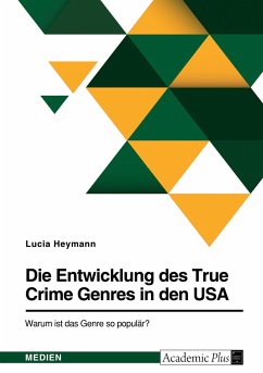 Die Entwicklung des True Crime Genres in den USA. Warum ist das Genre so populär? - Heymann, Lucia