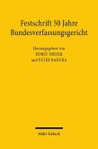 Festschrift 50 Jahre Bundesverfassungsgericht (eBook, PDF)