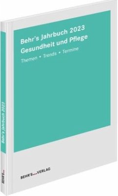 Cover Behr's Jahrbuch 2023 Gesundheit und Pflege