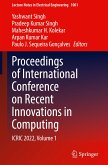 Proceedings of International Conference on Recent Innovations in Computing