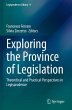 Exploring the Province of Legislation - Bild 1