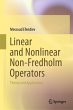 Linear and Nonlinear Non-Fredholm... - Bild 1
