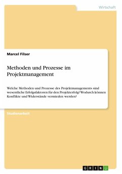 Methoden und Prozesse im Projektmanagement - Filser, Marcel