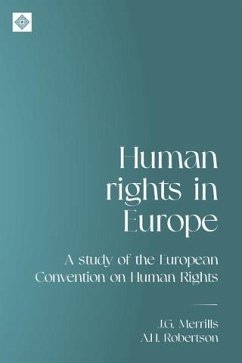 Human rights in Europe (eBook, ePUB) - Merrills, J. G.; Robertson, A. H.