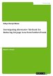 Investigating Alternative Methods for... - Bild 1