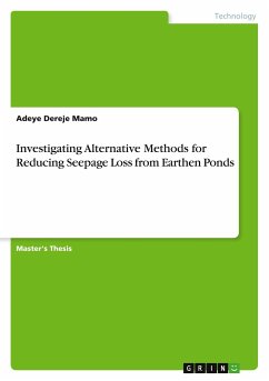 Investigating Alternative Methods for Reducing Seepage Loss from Earthen Ponds - Dereje Mamo, Adeye