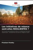 Les initiatives de relance sont-elles RESILIENTES ?