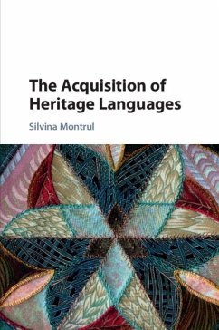 Cover The Acquisition of Heritage Languages