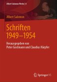 Schriften 1949 - 1954 (eBook, PDF)