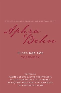 Cover Plays 1682-1696: Volume 4, The Plays 1682-1696 (eBook, PDF)