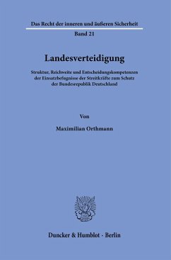 Landesverteidigung. - Orthmann, Maximilian
