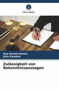 Zulässigkeit von Bekenntnisaussagen - Ayoola-Amale, Ayo;Ayodele, John