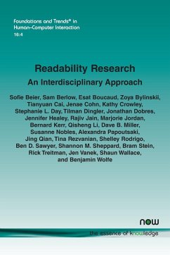 Readability Research - Beier, Sofie; Berlow, Sam; Boucaud, Esat