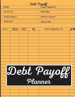 Debt Tracker Log Book: Simple Log Book to Help Pay Off Debt Debt Payoff Tracker & Organizer Record your Debt Payments - Vilnius, Tania