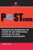 Impacto da pandemia de Covid-19 em diferentes sectores de uma economia emergente
