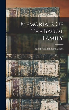 Cover Memorials Of The Bagot Family