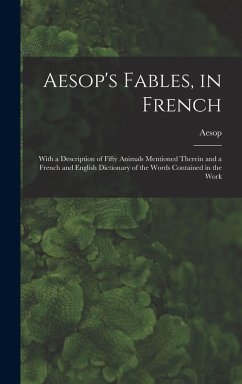 Cover Aesop's Fables, in French