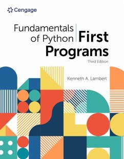 Fundamentals of Python: First Programs - Lambert, Kenneth (Washington and Lee University)